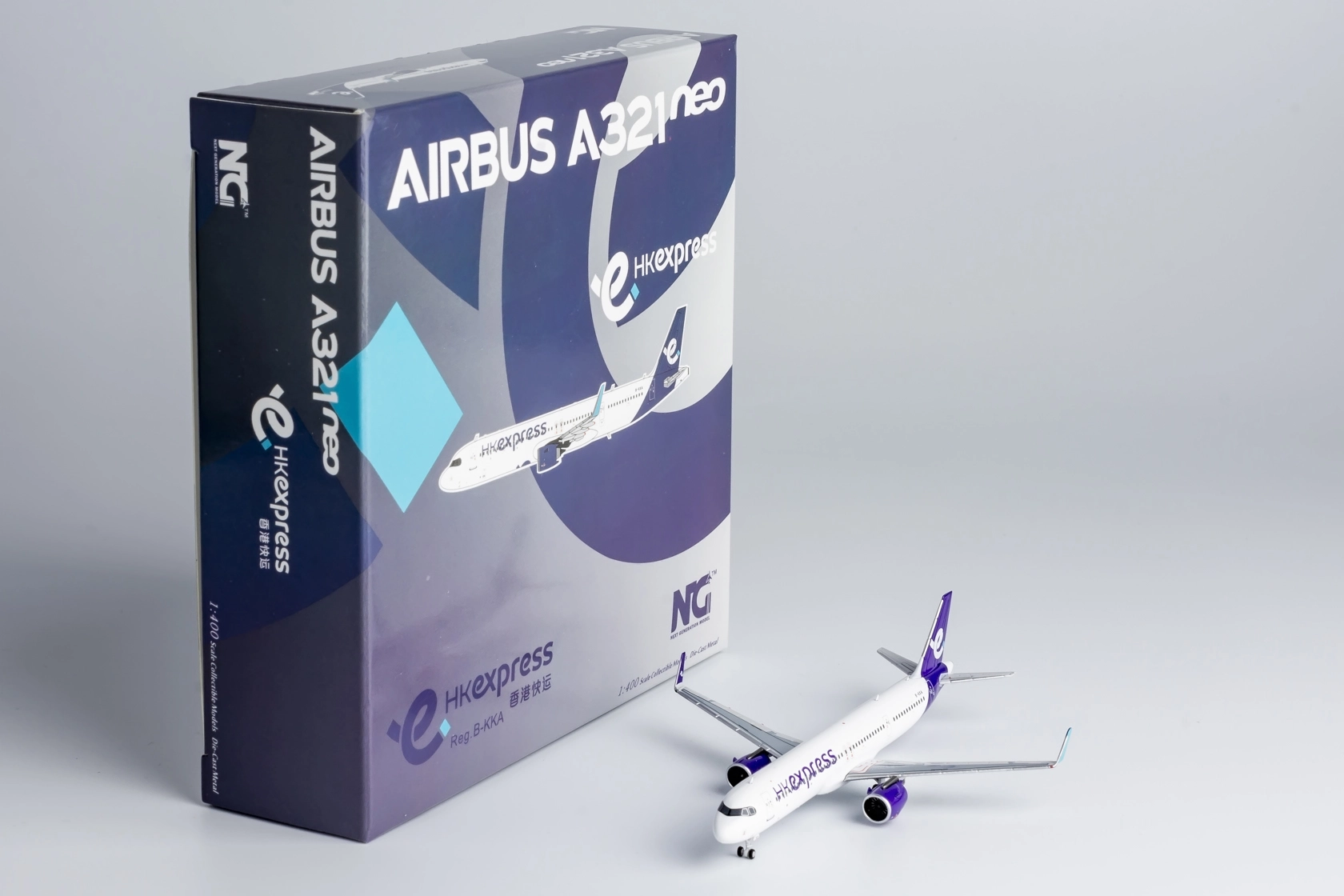 Instock] NG Model 13098 1/400 Hong Kong Express A321neo B-KKA