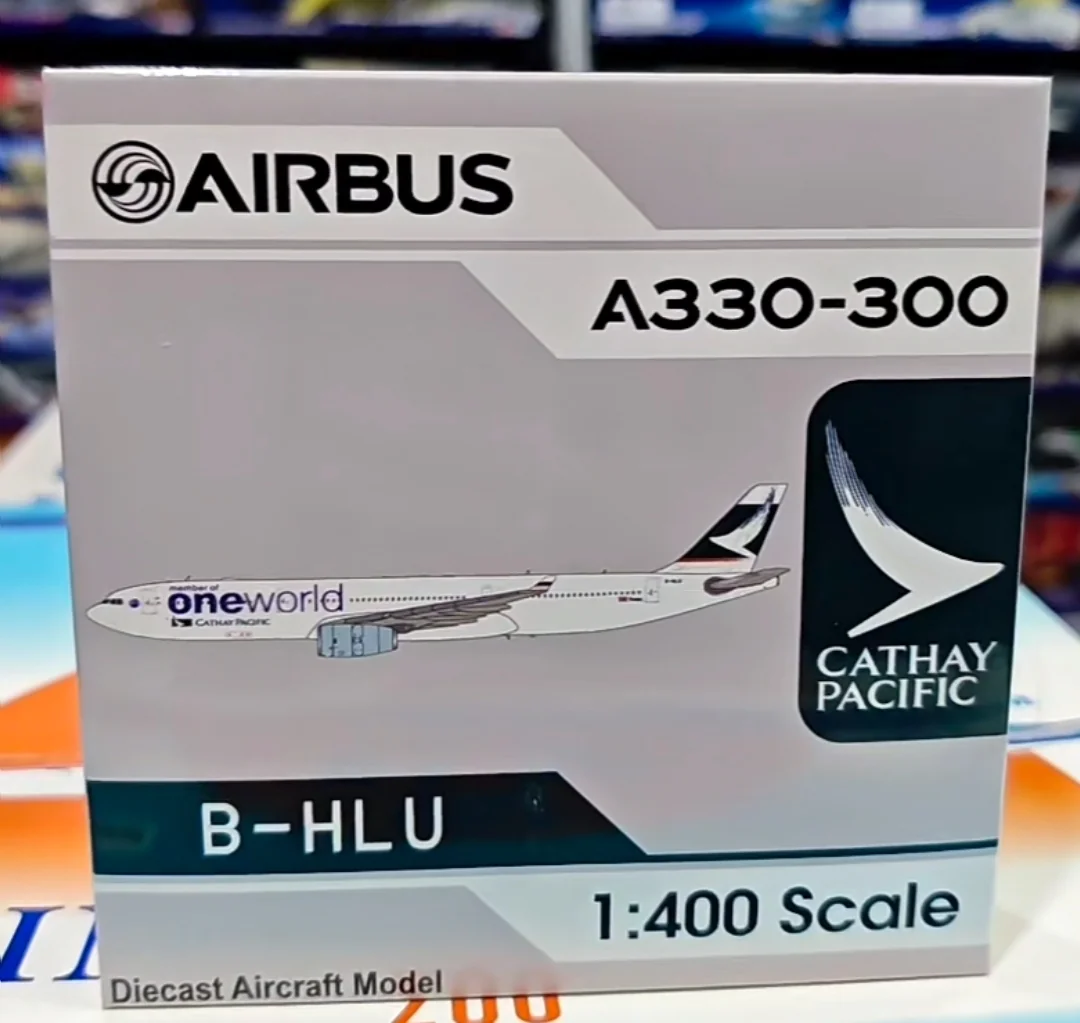 WB 1/400 Cathay Pacific A330-300 One World B-HLU -  收藏家模型飛機模型汽車模型專門店Collector Model Limited