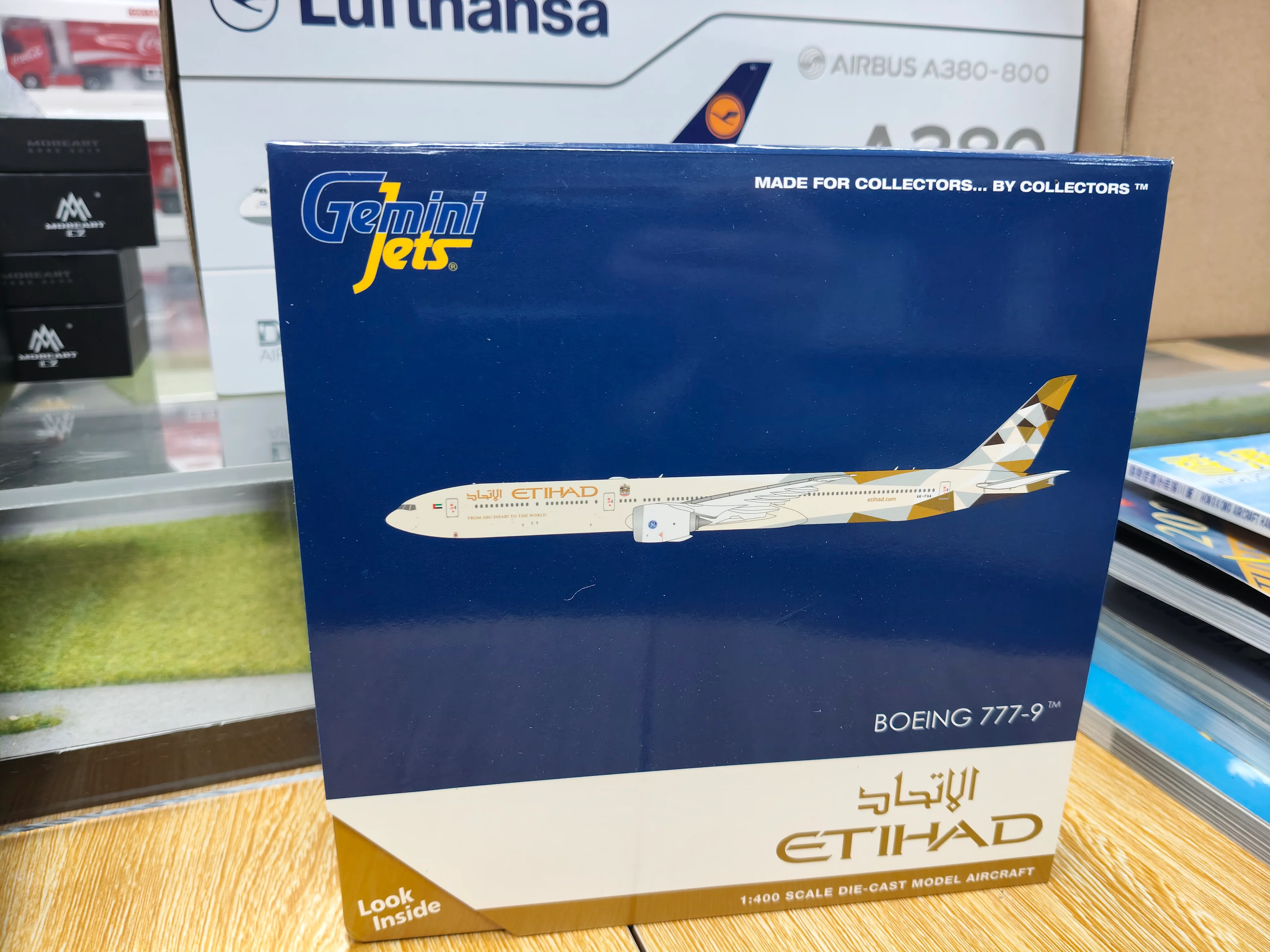 【Gemini Jets】エチオピア航空 B777-9 1/400 GeminiJets B777-9 エチオピア航空 「Folded-Wings version」 ET-BBX 1