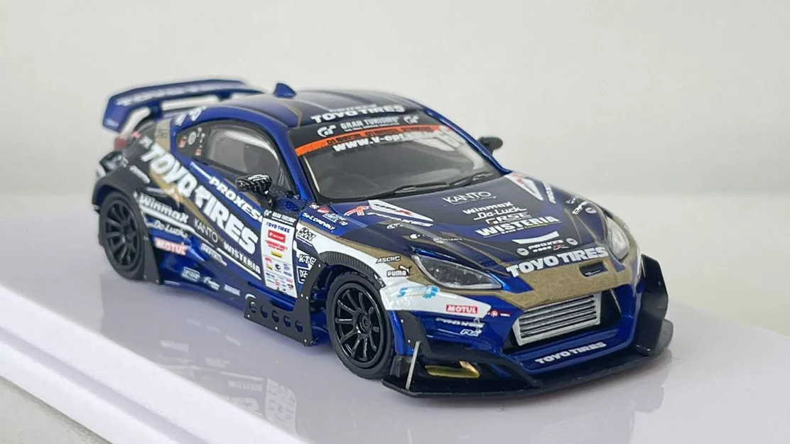 GULLIVER64 1/64 GR86 Team Toyo Tires Drift D1GP 2025 - 收藏家模型
