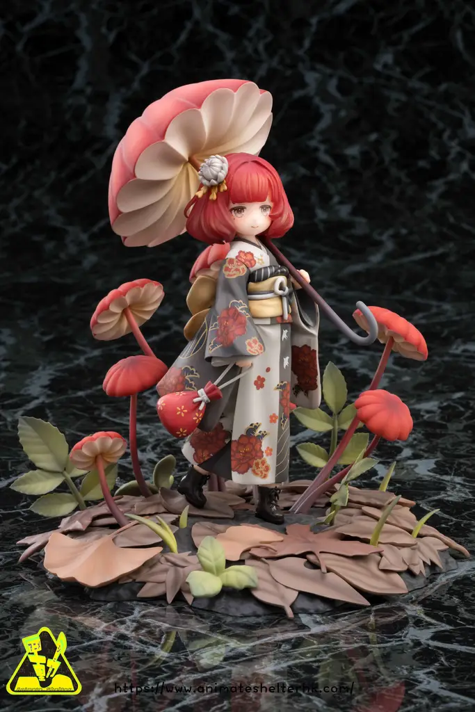 マッシュルームガールズ　3体セット マッシュルームガールズシリーズ No.3 タモギタケ 1/1スケール