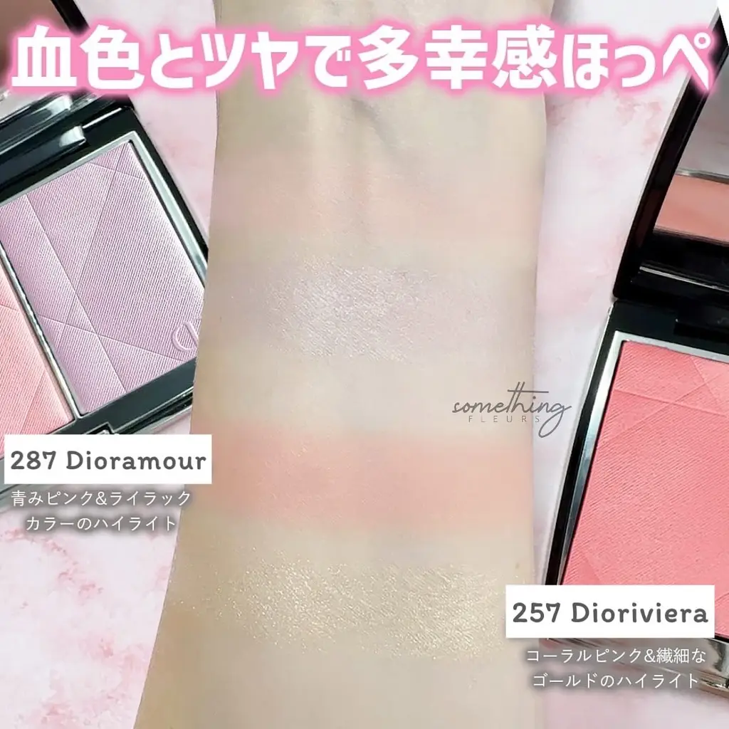 日本專櫃直送] DIOR Rouge Blush Colour & Glow 胭脂及高光組合彩妝盤
