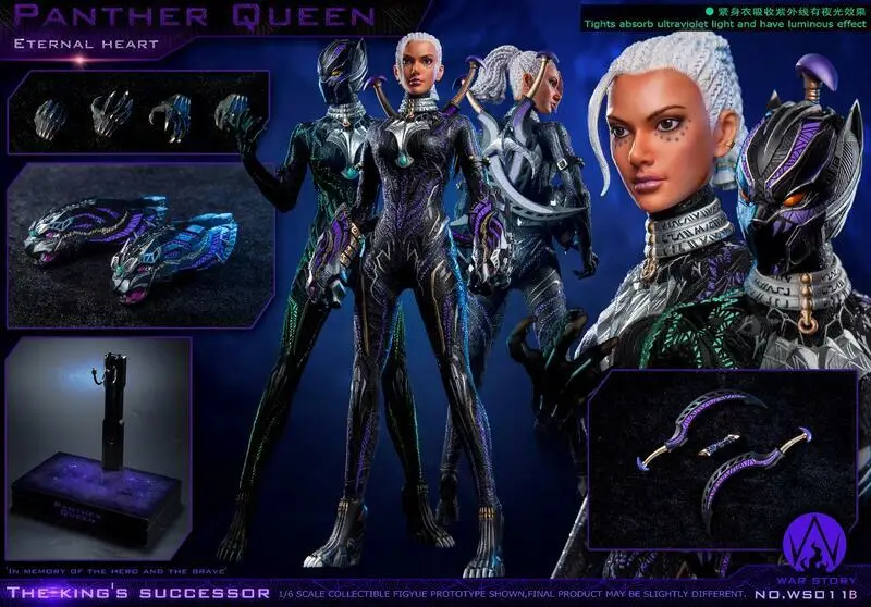 WAR STORY 1/6 黑豹女王Panther Queen 豪華版WS011-B - SBT