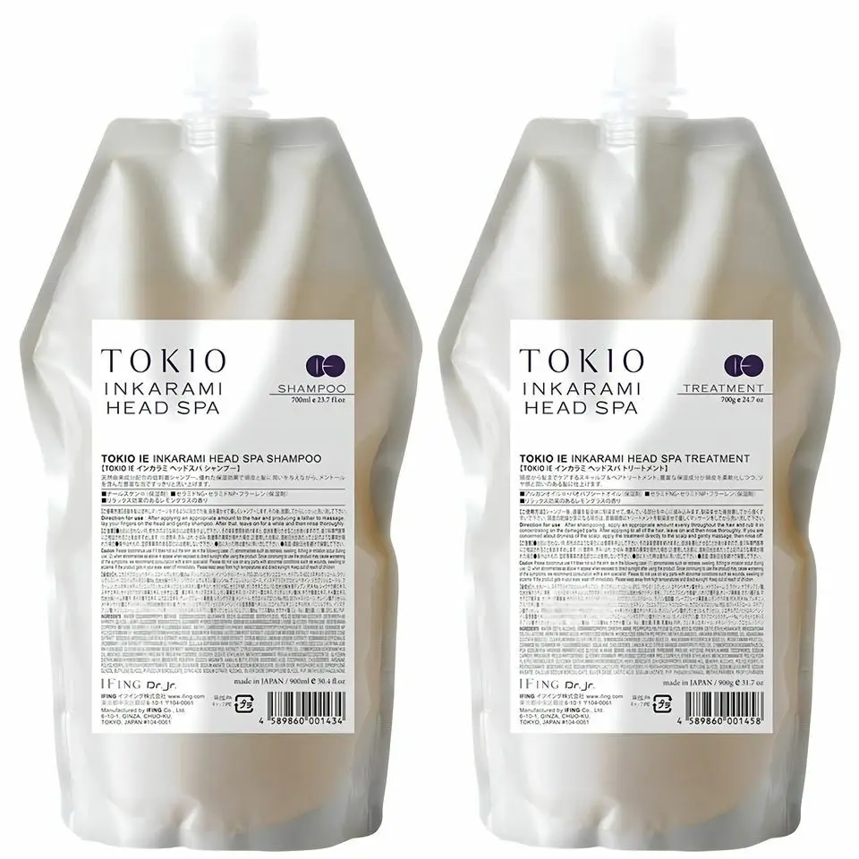 Dr.Jr. TOKIO IE Inkarami Head Spa Shampoo+Treatment 輕喚羽淨