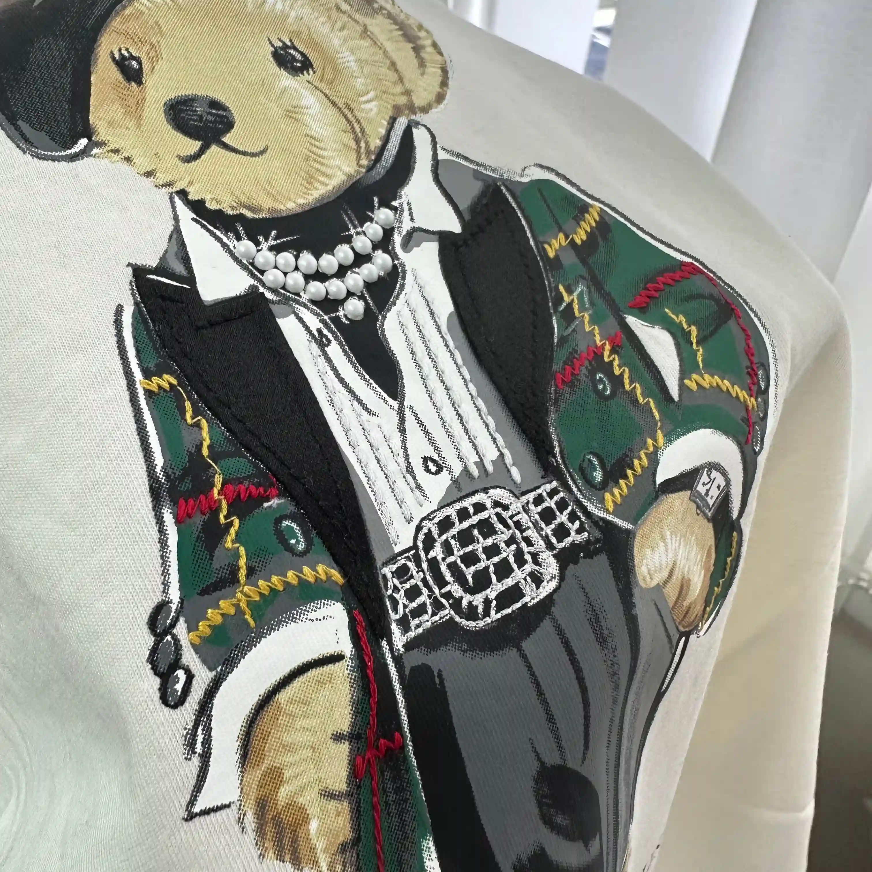 ★emis★WOMENS APPLIQUE T-SHIRT★送料・関税込★ EMIS☆NEW [正規品] (WOMENS) APPLIQUE T-SHIRT 4COLOR (EMIS/T