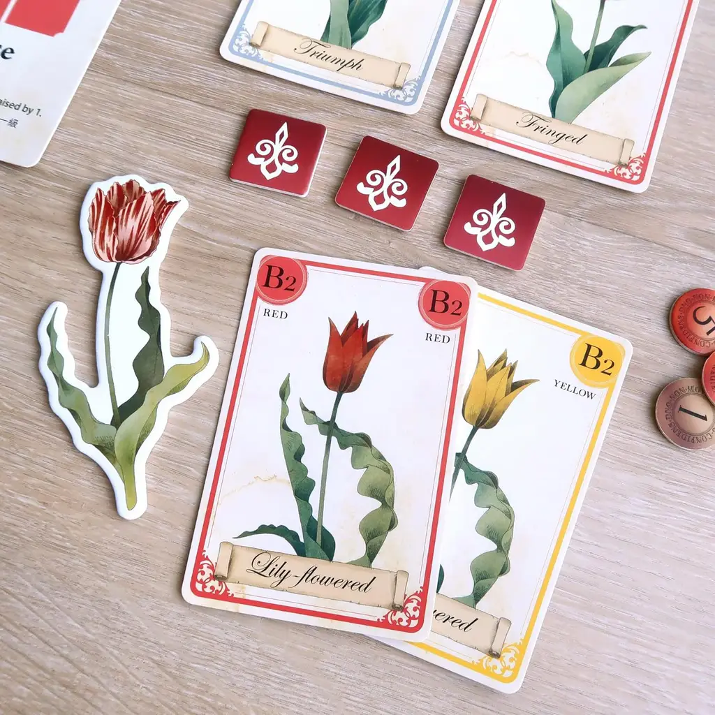 Tulip Bubble 鬱金香泡沫【新版】(中英合版) - Board Game Walker 桌遊行者