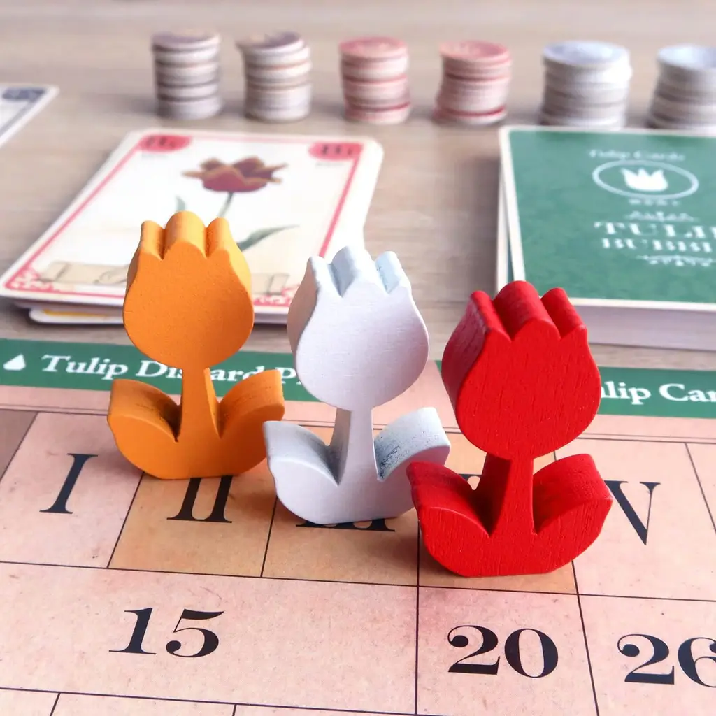 Tulip Bubble 鬱金香泡沫【新版】(中英合版) - Board Game Walker 桌遊行者