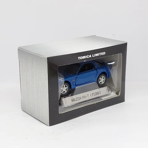 Voiture Miniature Mazda RX-7 FD3S Bleue Au 1/59 - Tomica Edion - Occasion