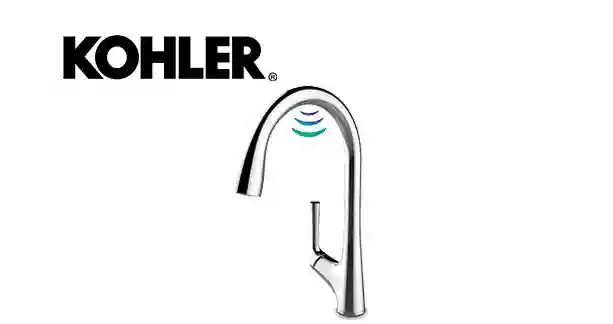 KOHLER MALLECO K-77748T-4-CP下拉式廚房感應龍頭(拋光鍍鉻色