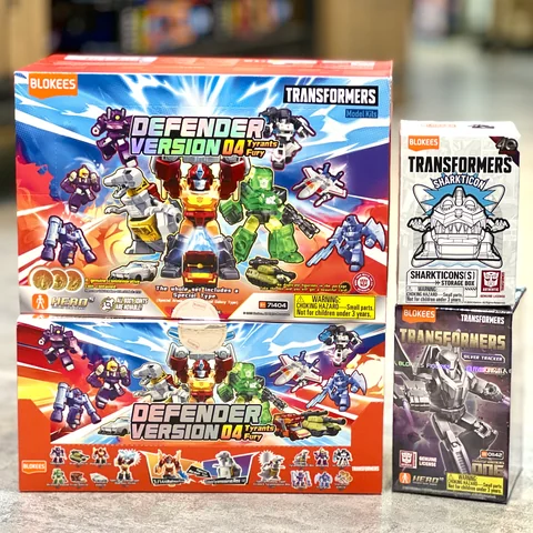 Blokees Figures Transformers Defender Version 04 Tyrants