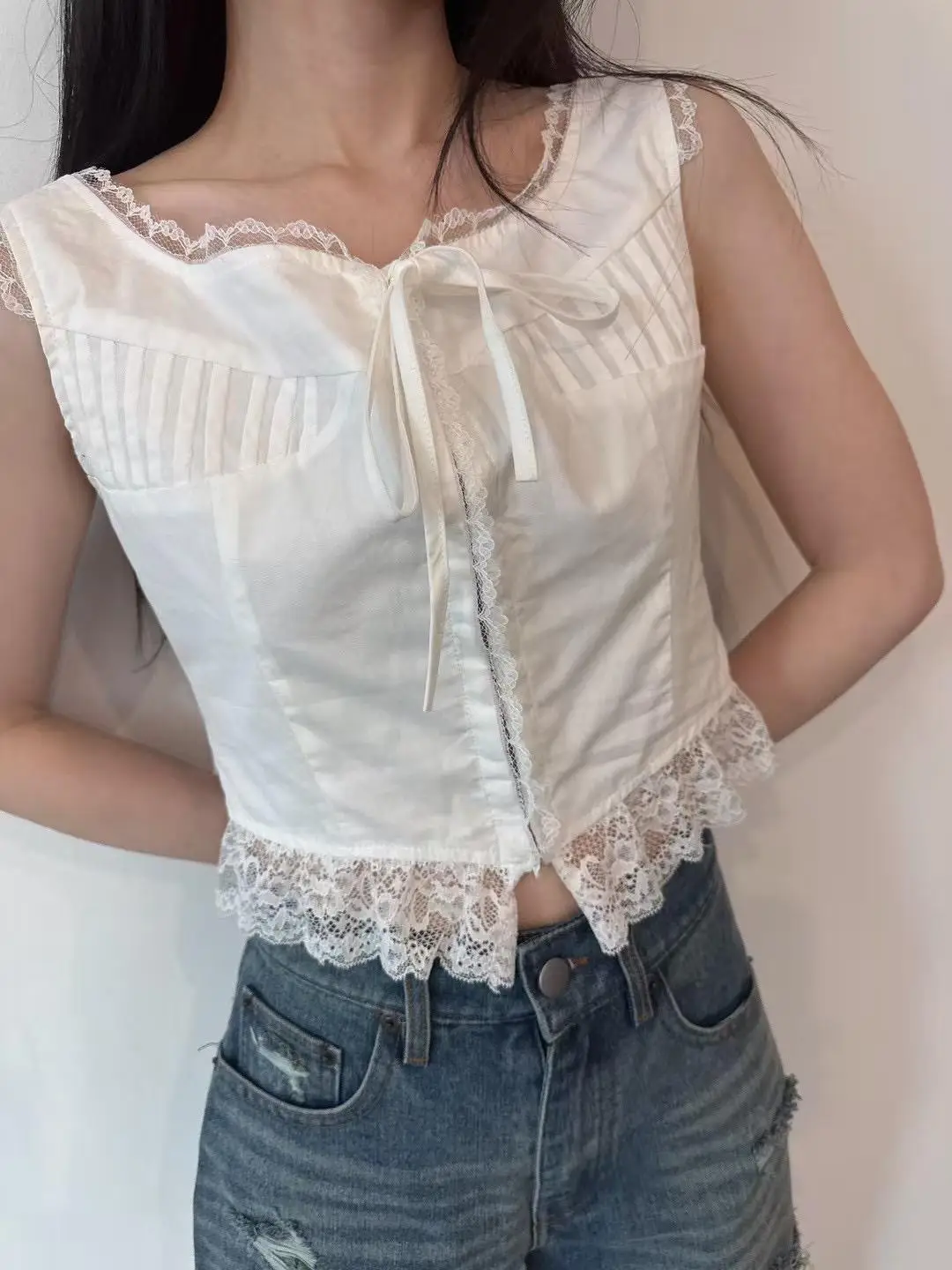 Fluffy dot Shirt ♡ hiand 469574234905_32484925784920722