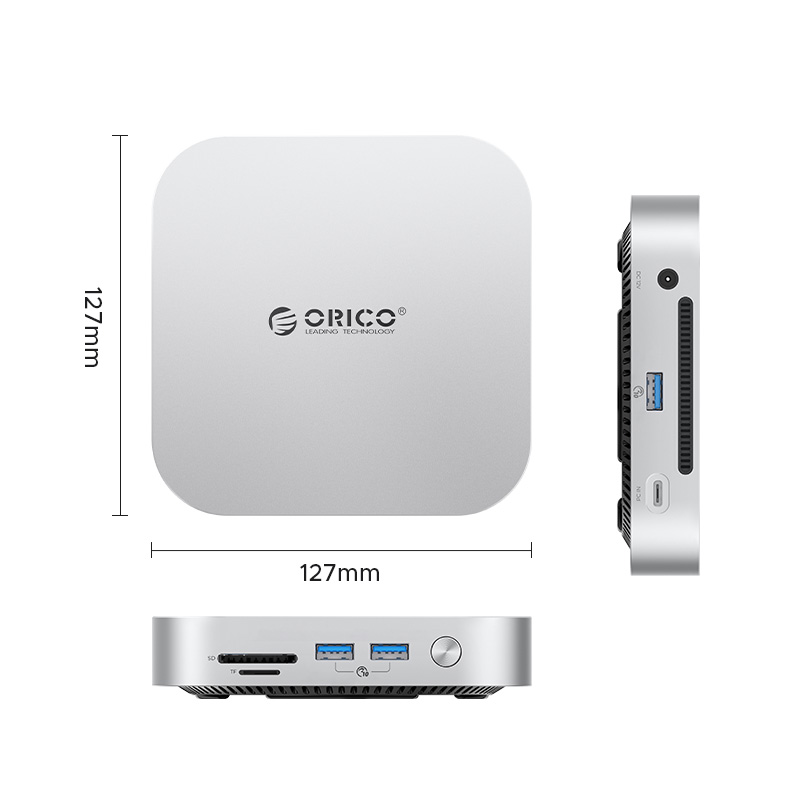 ORICO MiniLink 7-in-1 Dock with M.2 SSD Enclosure for Mac