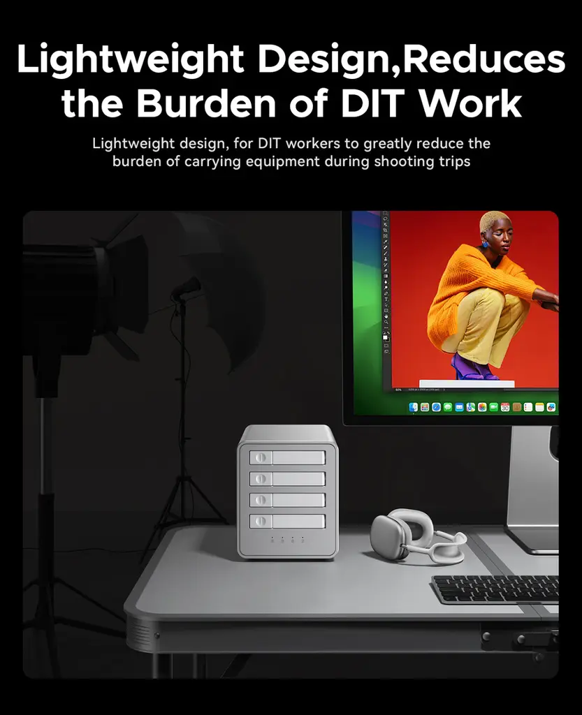 B (USB-C Et USB-A) - Boîtier Pour Disque Dur Externe HD M.2 NVME