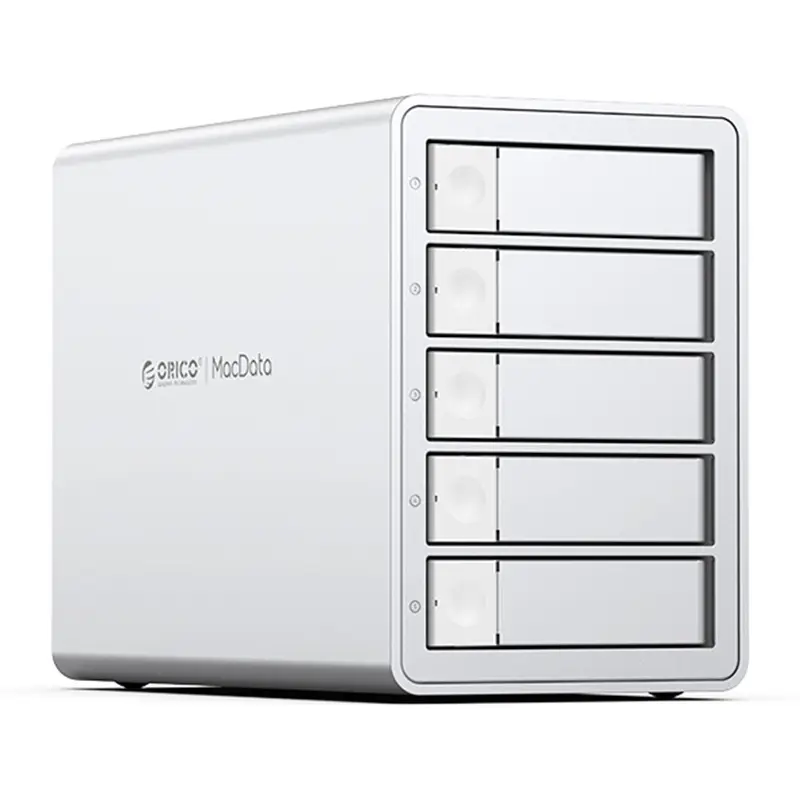 ORICO MacData 5 bay USB3.2 Gen2 Hard Drive Enclosure With 150W