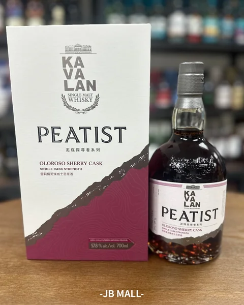 Kavalan Peatist Oloroso Sherry Cask Single Cask Strength - JB MALL
