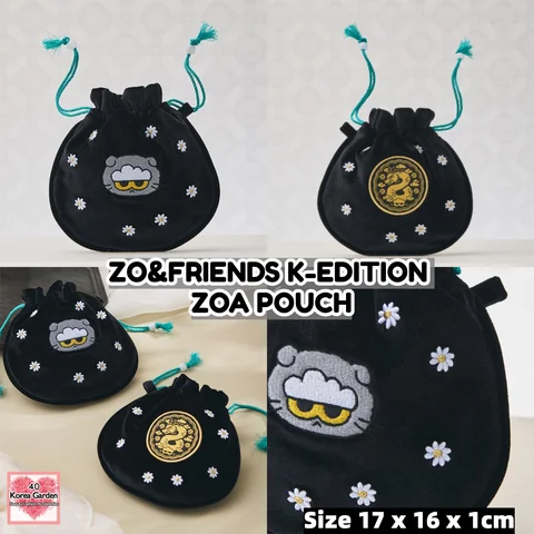 ✨ZO&FRIENDS K-EDITION ZOA POUCH✨ - 40 Korea Garden 韓國生活百貨