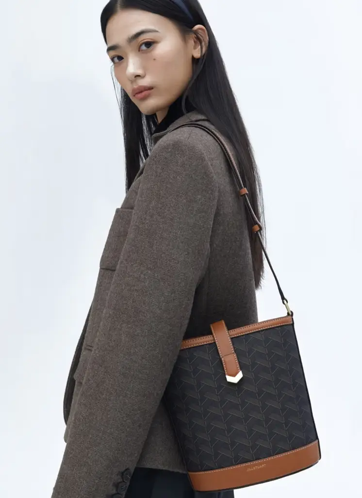 ☆関税込☆JILLSTUART★Rosella Chilling Pattern Bucket Bag M ☆関税込☆JILLSTUART☆Rosella Chilling Pattern Bucket Bag M