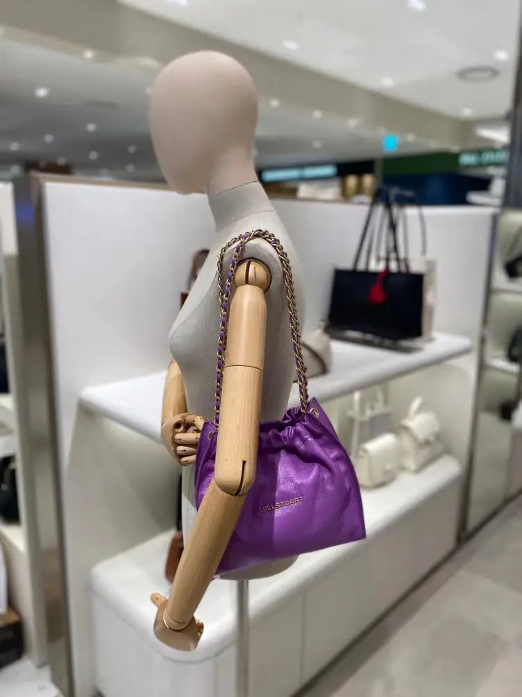 ☆JILLSTUART☆Stitch Hobo Shoulder Bag＆Backpack 兼用 韓国発 ◇JILLSTUART◇ jordan string backpack 男女兼用 人気 韓国発