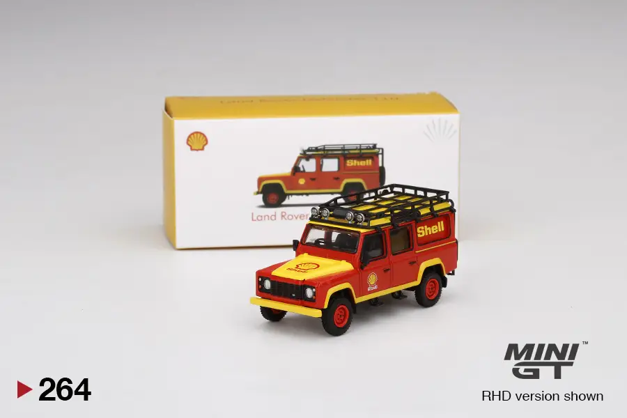 Shell x MINIGT No 264 Land Rover Defender 110 Mini gt TINY