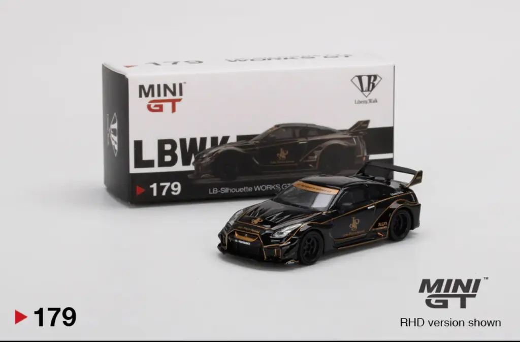 MINI GT LB★WORKS Nissan GT-R JPS ２台セット 現貨Minigt 179 LB Works GT Nissan 35GT RR GTR R35 JPS mini