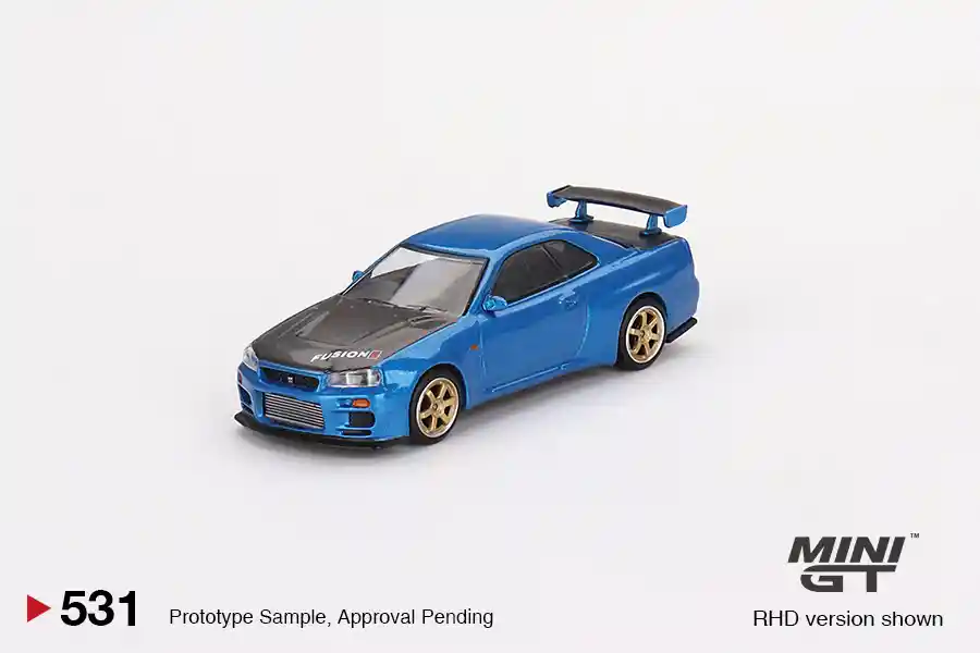現貨》Minigt 531 Nissan Skyline GTR R34 Top Secret MINI GT