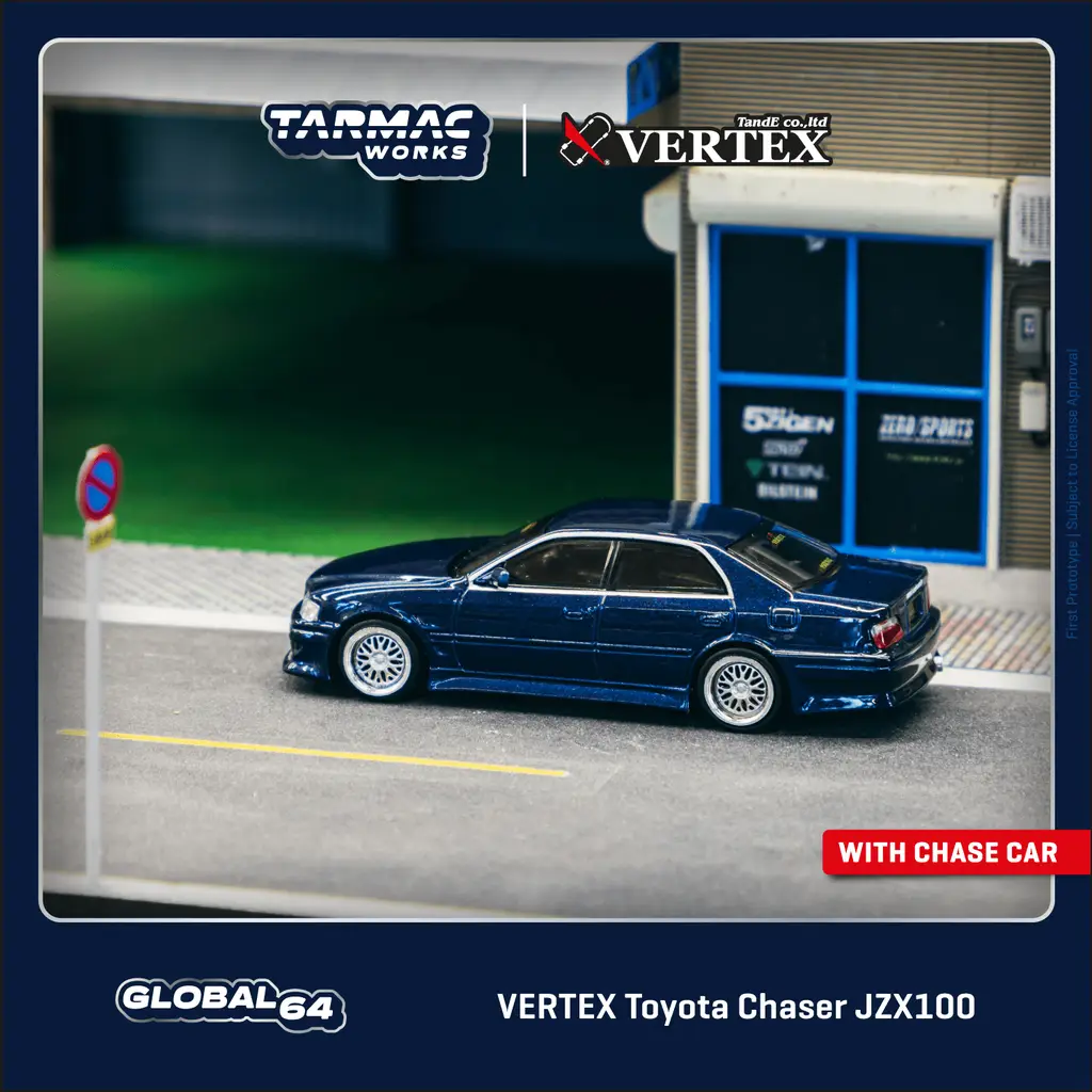 Tarmac VERTEX Toyota Chaser JZX100 - JackFat Toys
