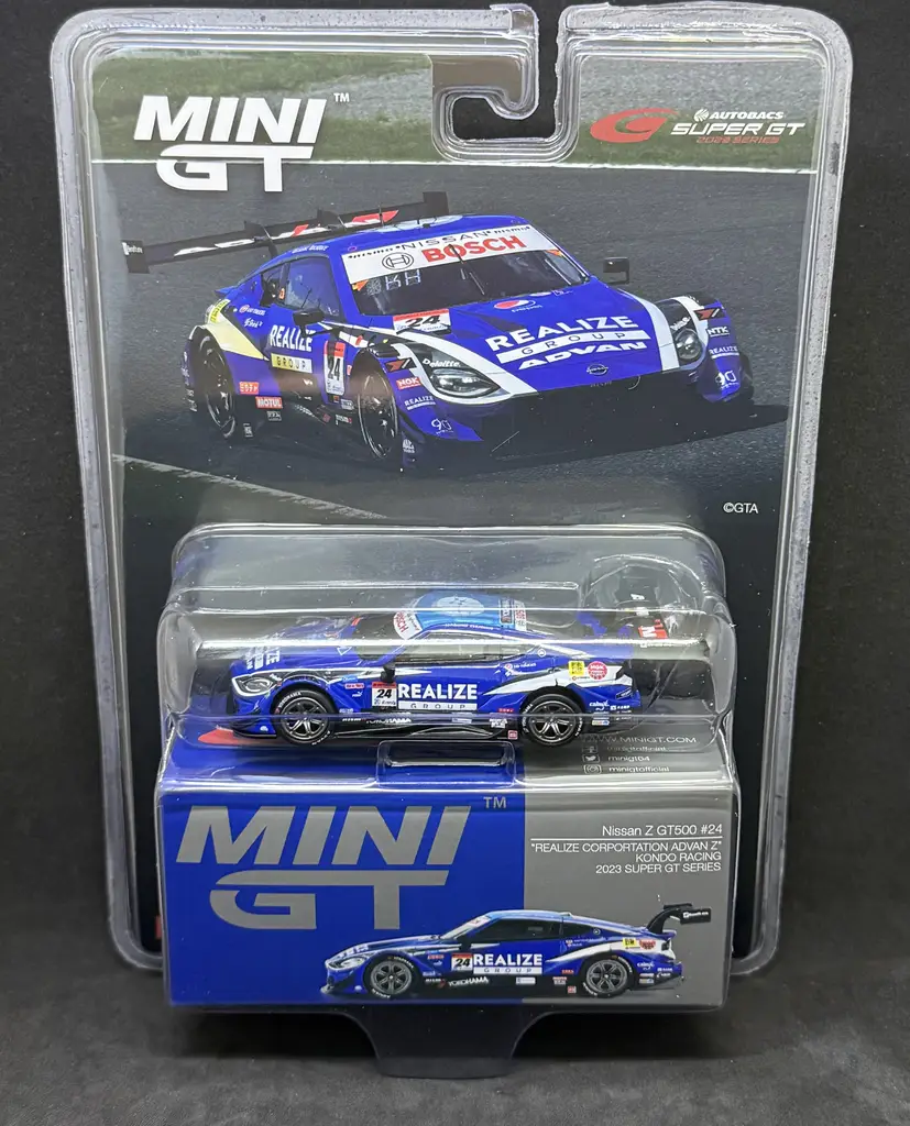 MINIGT セット MINI GT 850 Nissan Z GT500 #24 REALIZE CORPORTATION ADVAN Z