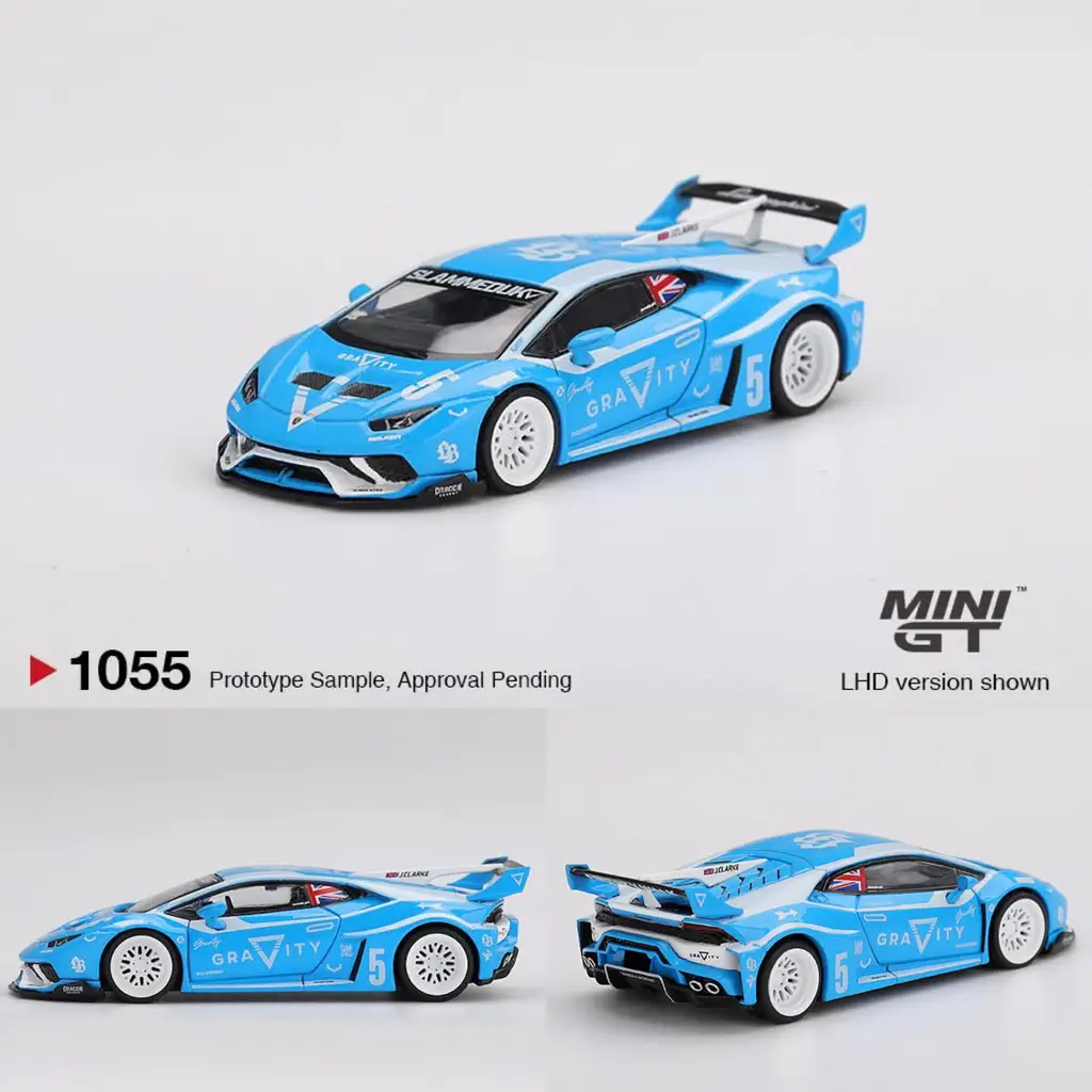 MINI GT 1055 LB☆WORKS Lamborghini Huracán GT GRAVITY MINIGT