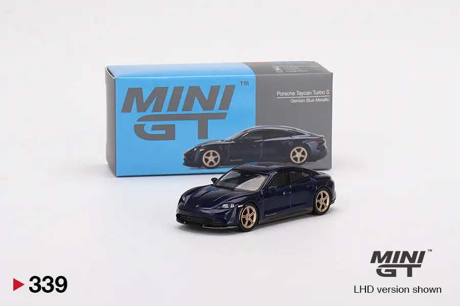 現貨》 MINIGT 339 Porsche Taycan Turbo S MINI GT - JackFat Toys
