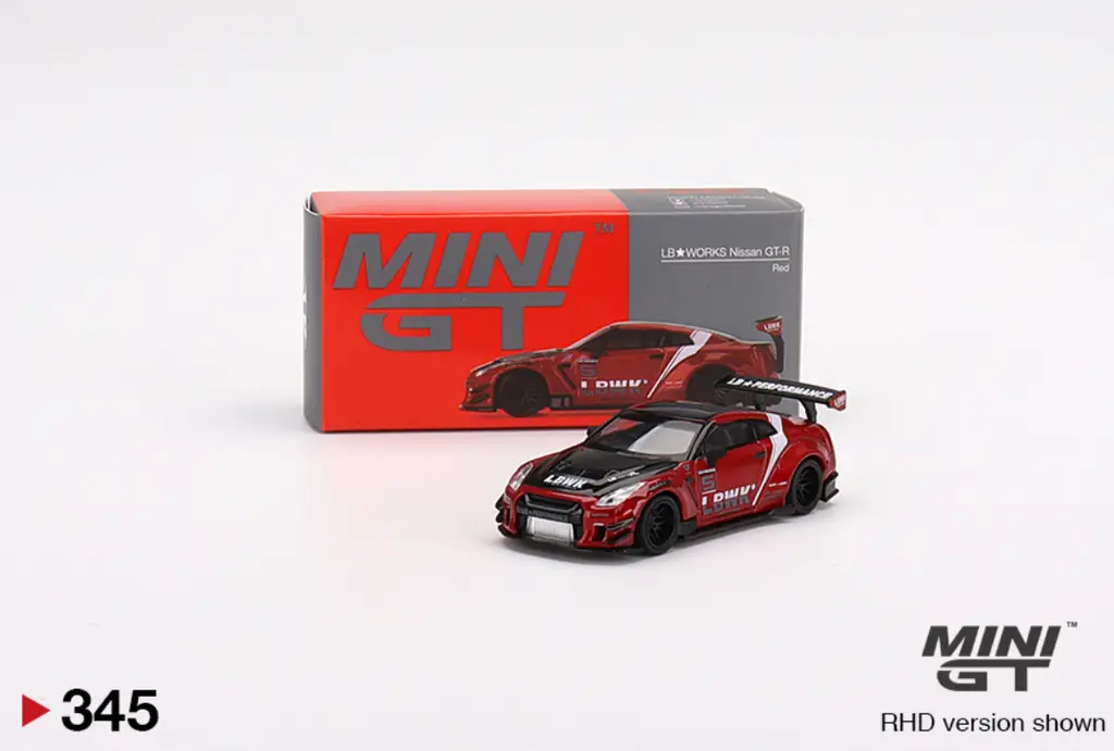 MINIGT R35 LB★WORKS ミニカーセット 現貨Minigt 345 Nissan GTR R35 LB Works MINI GT - JackFat Toys