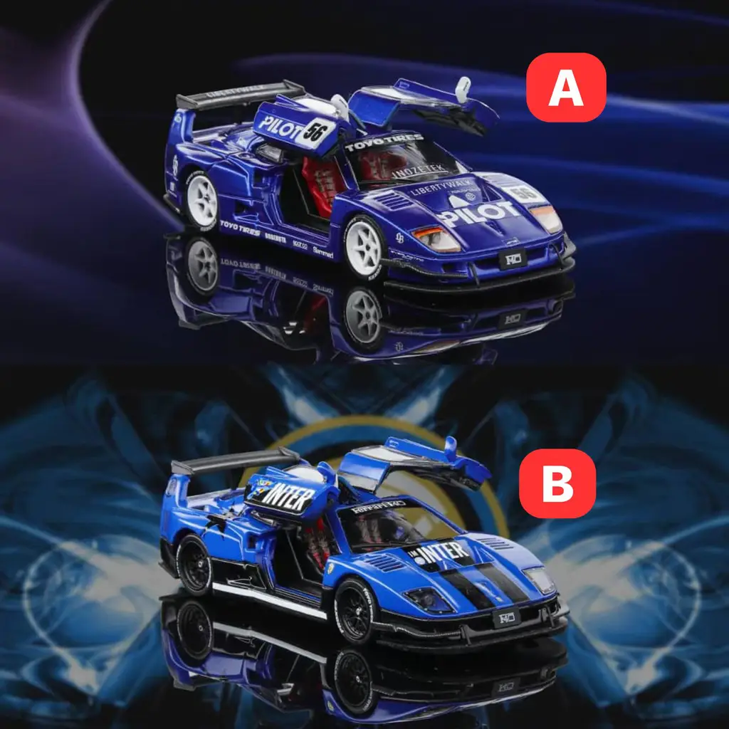 預訂Pre-order 》Demon King Auto 車魔王1:64 合金模型Ferrari F40 LB