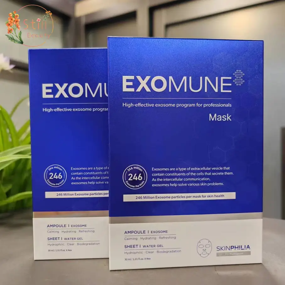 パック・フェイスマスク SKINPHILIA EXOMUNE Mask スキンフィリア EXOMUNEマスク（エクソソームマスク