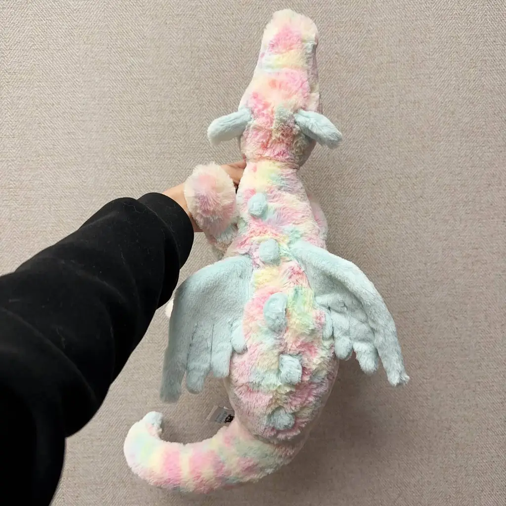 Jellycat - Lazulia Dragon Large 棉花糖龍50cm - newvibeshk