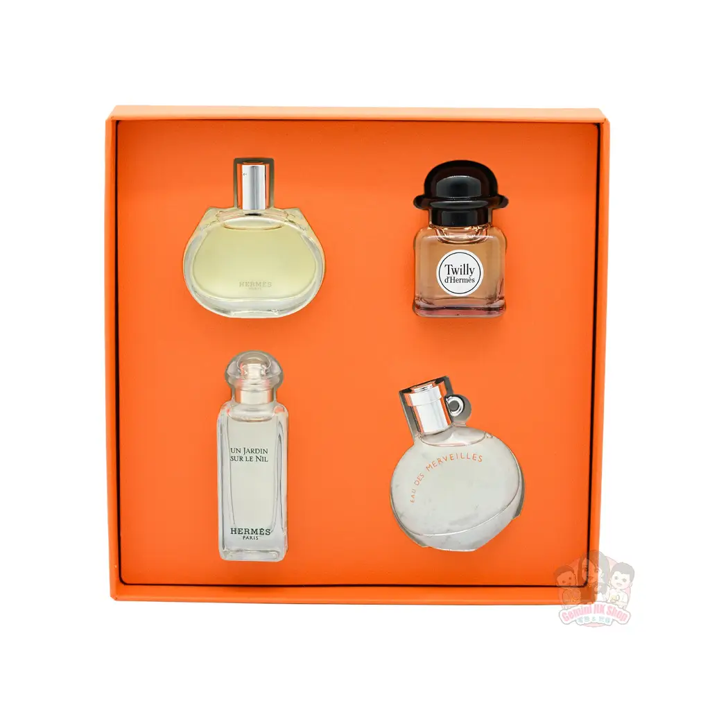 Hermes 迷你香水套裝7.5ml×4 最新系列- GeminiHKShop