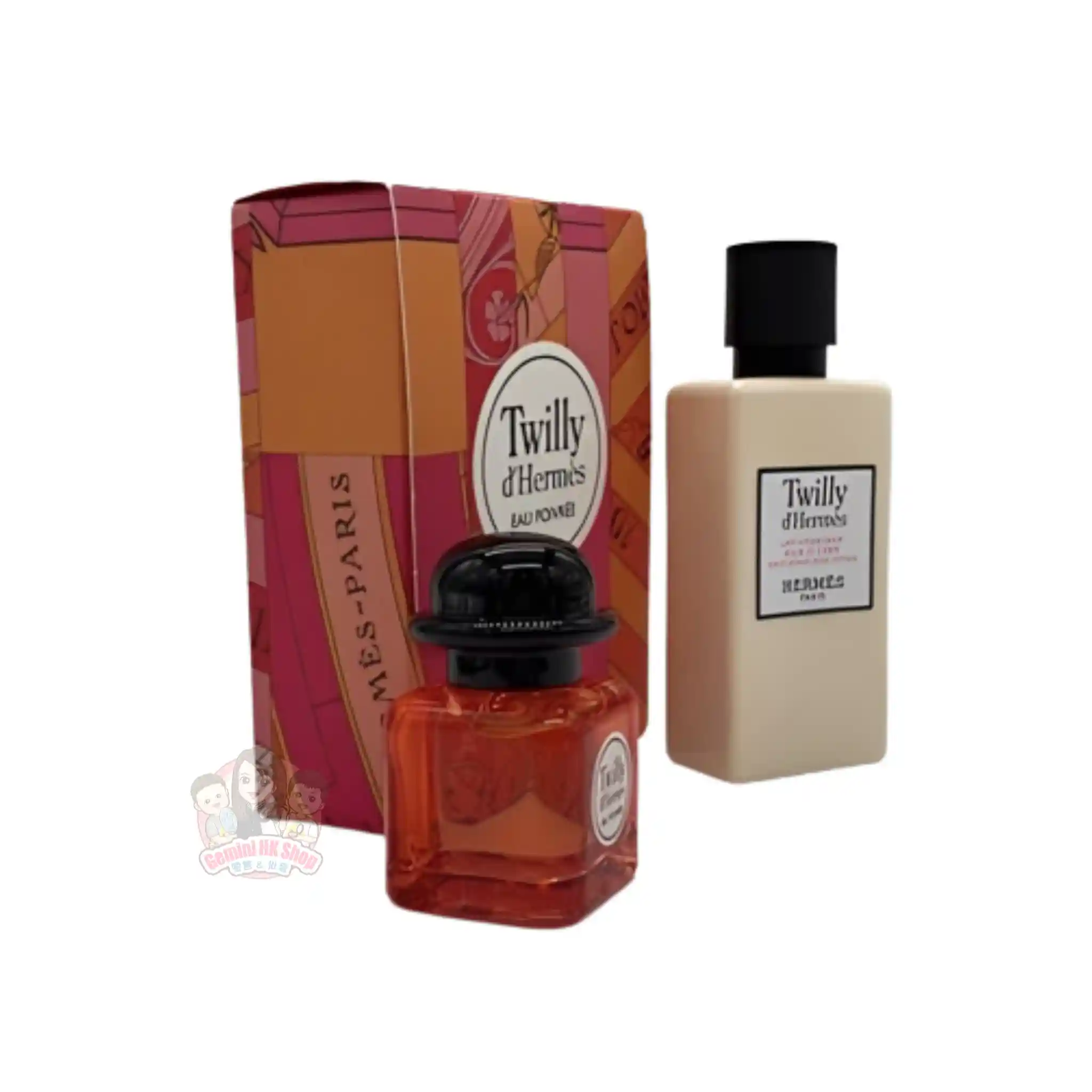 Twilly d'Hermès 香水 50ml セット Hermes D'Hermes Twilly 絲巾女士濃香水禮盒套裝(EDP 50ml +