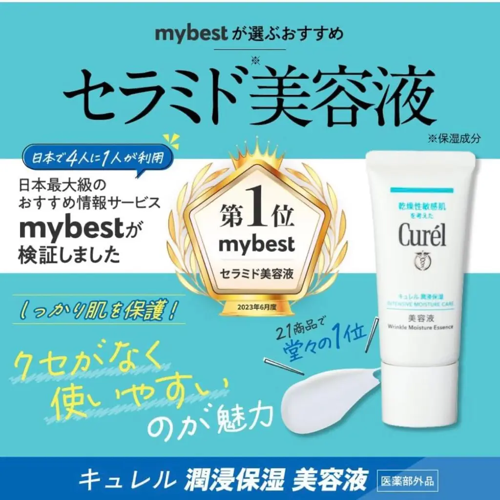 日本Curel 潤浸保濕神經醯胺美容液40g - GeminiHKShop