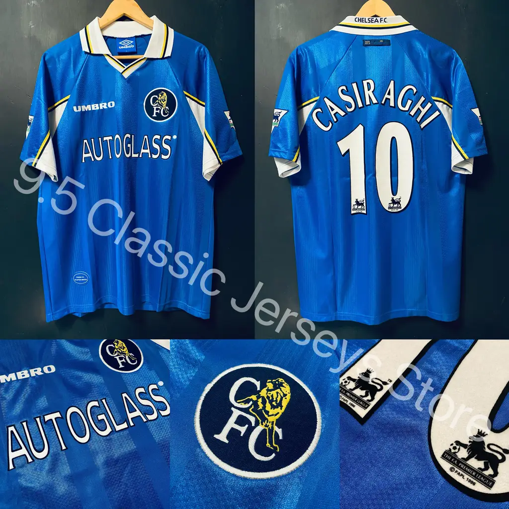 98/99 Chelsea home #10 CASIRAGHI - DiGa Sakka 球衣專賣店x 九