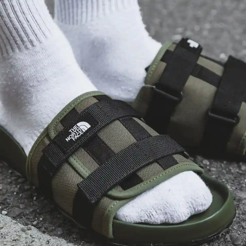 ★THE NORTH FACE WOVEN SLIDE★ NEW THE NORTH FACE WOVEN SLIDE NS92Q12K KHAKI US 5 - 10