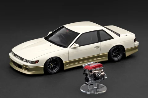 ミニカー ignition model VERTEX S13 Silvia White 1745378700430_9884729789133389