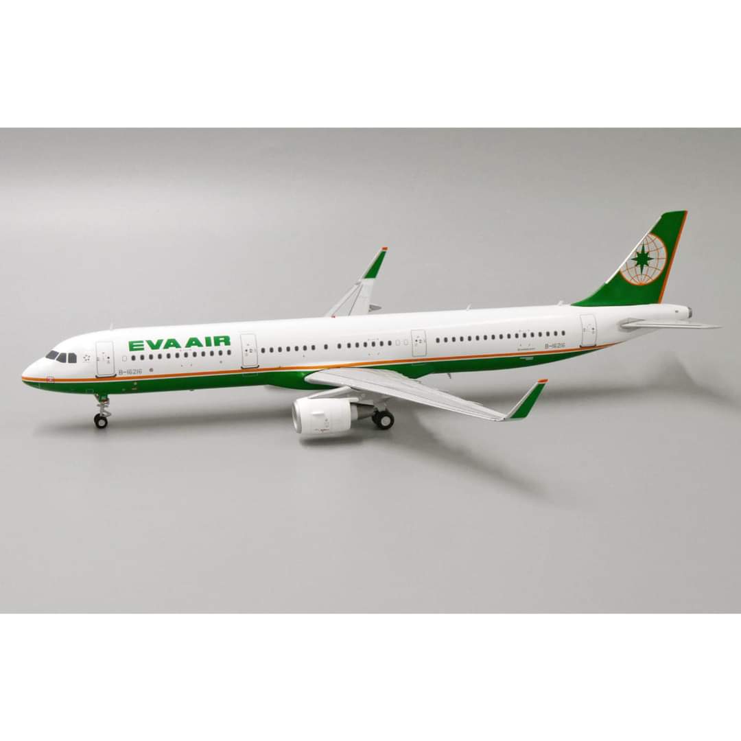 JC Wings LH2095 1/200 Eva Air Airbus A321 Reg: B-16216