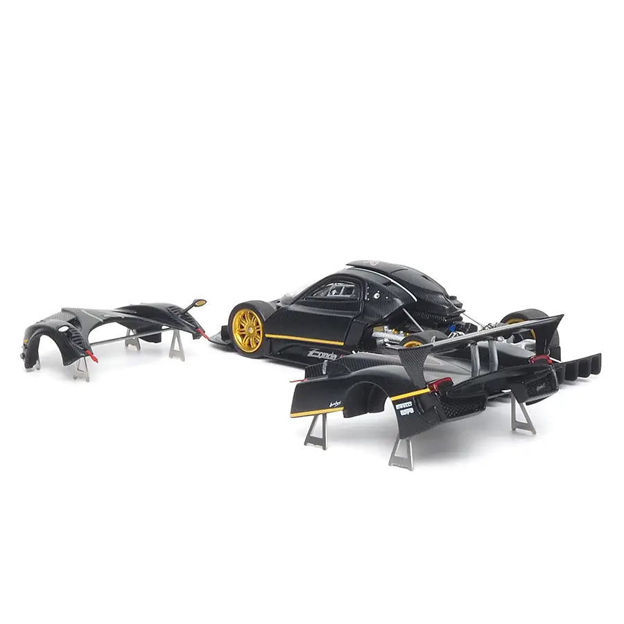 Almost Real ARbox 1/64 Pagani Zonda R Matte Carbon Fiber - 收藏家
