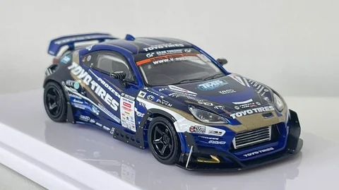 GULLIVER64 1/64 GR86 Team Toyo Tires Drift D1GP 2025 - 收藏家模型