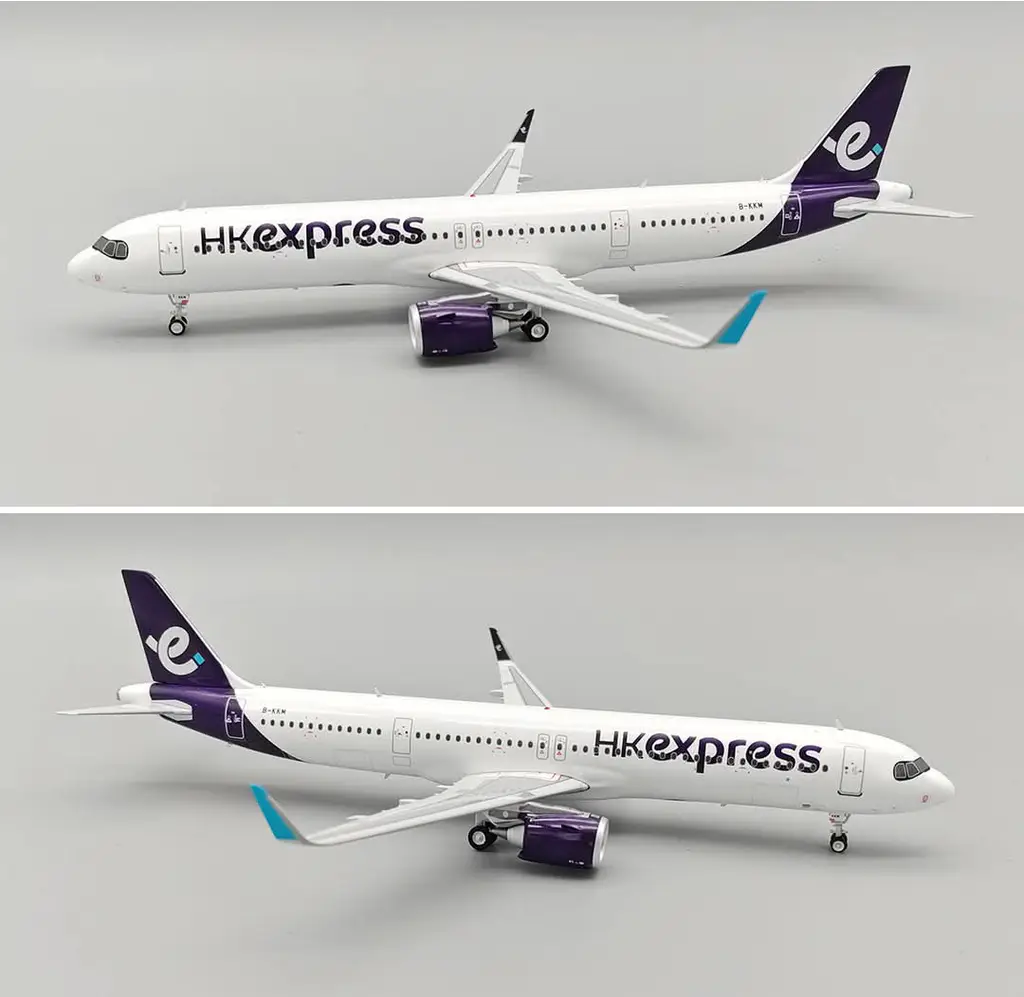 JFOX 1/200 Hong Kong Express B-KKM A321-251NX - 收藏家模型