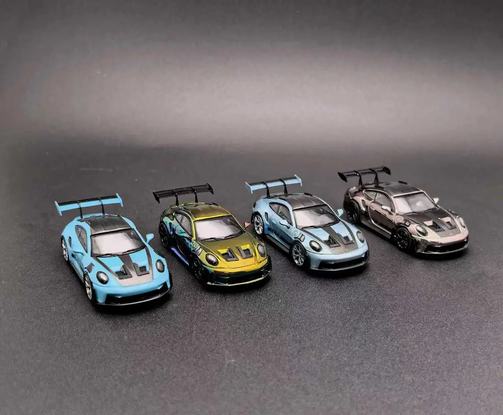 MJ Model 1/64 Porsche 992 GT3 RS Diecast Model (4 Colors) - 收藏家