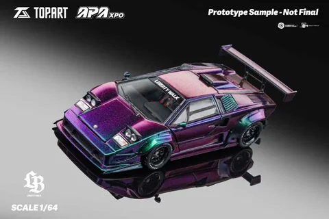 TopArt 1/64 LiberyWalk Licensesd Product 1/64 LBWK Countach