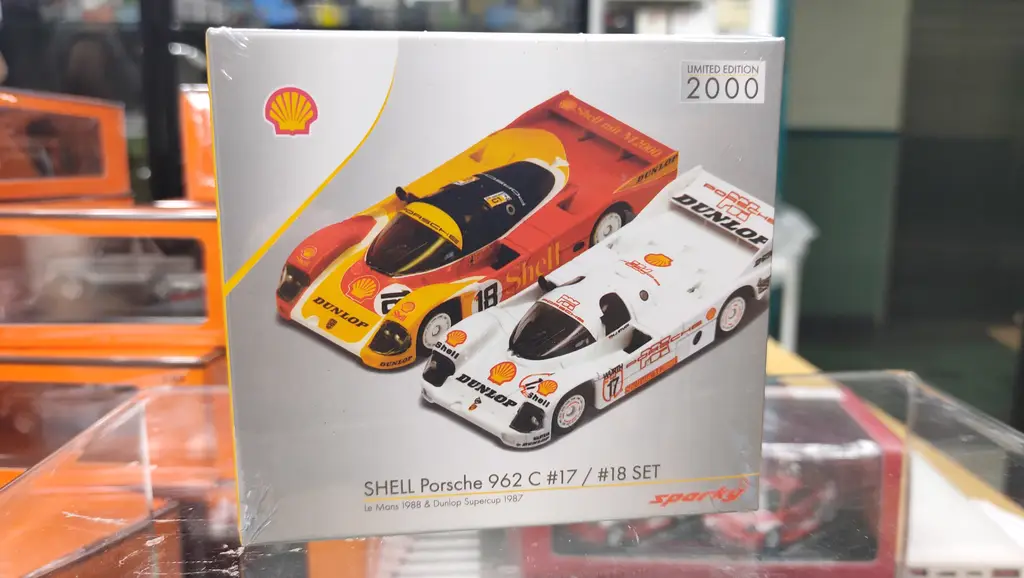 Kit à Monter Starter 1/43 – Porsche 962 C Shell Dunlop – Le Mans 1988