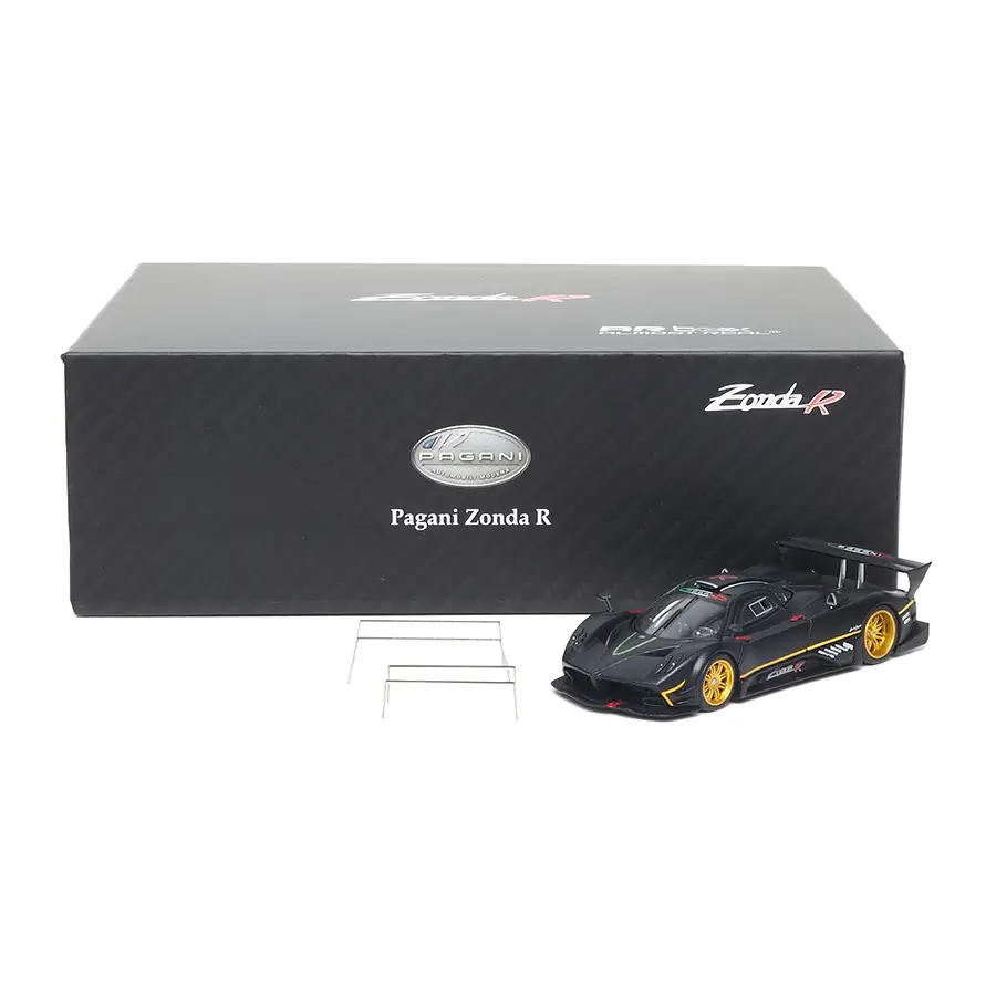 Almost Real ARbox 1/64 Pagani Zonda R Matte Carbon Fiber - 收藏家