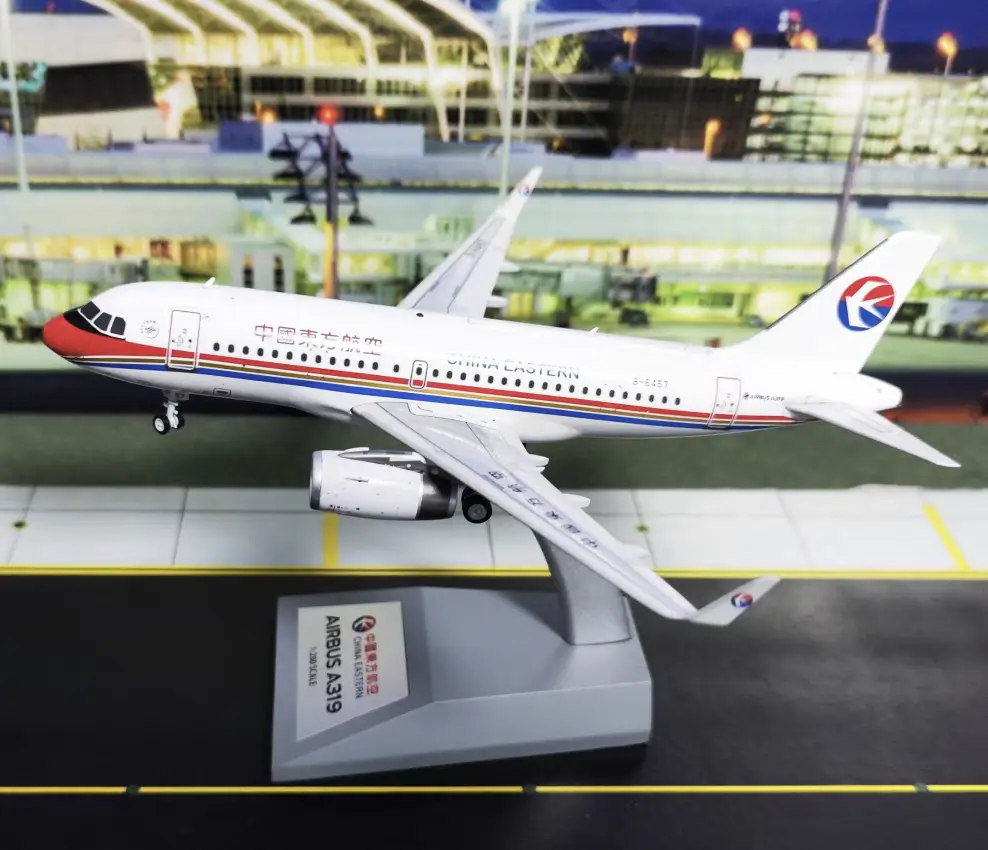 KJ Models 1:200 China Eastern A319 B-6457 - 收藏家模型飛機