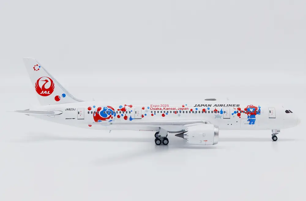 Aviation 1:400 JAL B787-8 JA823J 万博 Aviation 1:400日本航空 B787-8 JA823J 万博 www.JetCollector