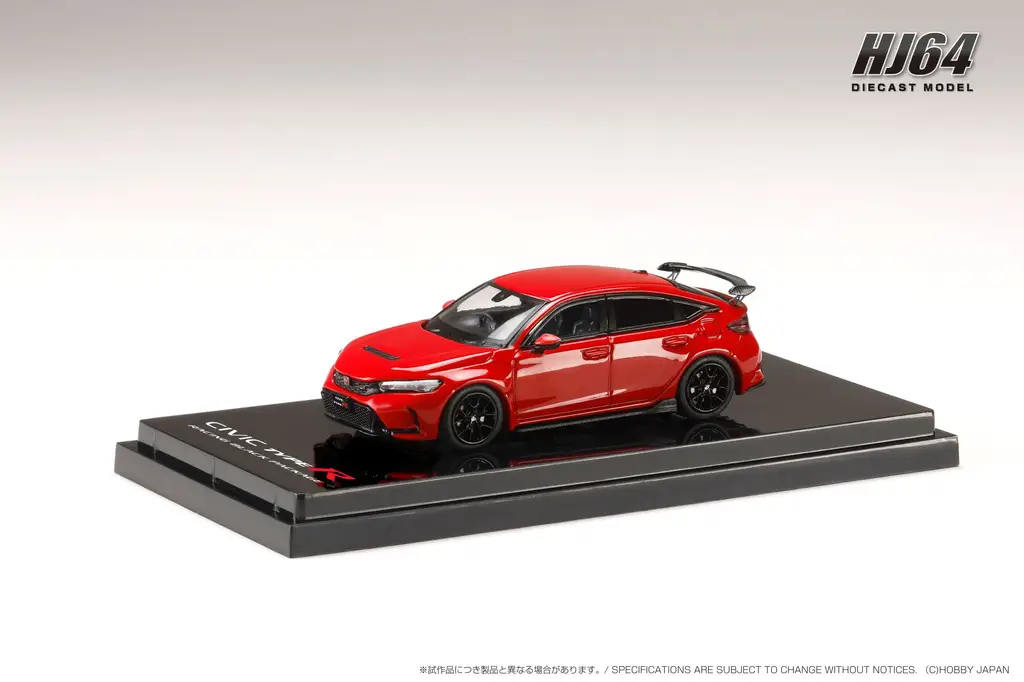Hobby Japan HJ64 1/64 Honda CIVIC TYPE R (FL5) RACING BLACK